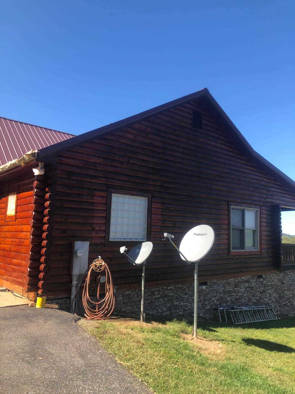 Gomez Painting LLC - Log Cabin Staining 8