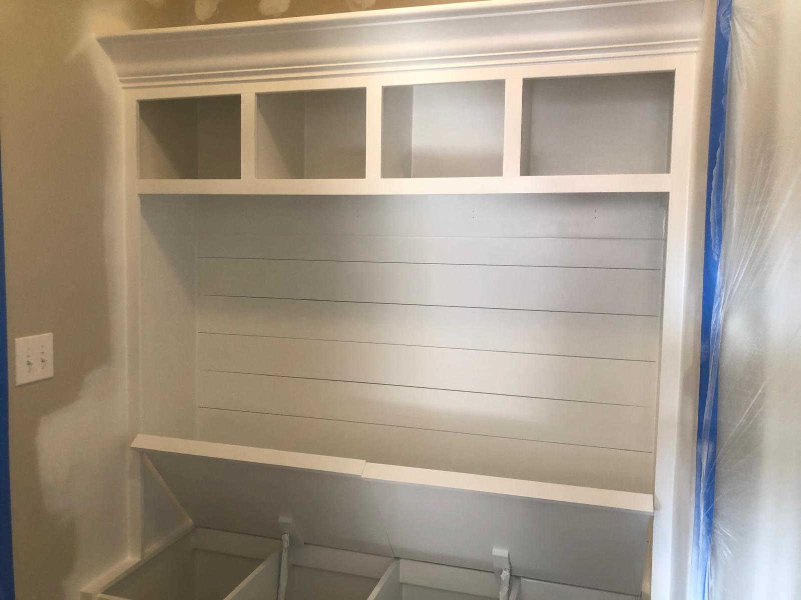 Gomez Painting LLC - Mudroom Built-In 1
