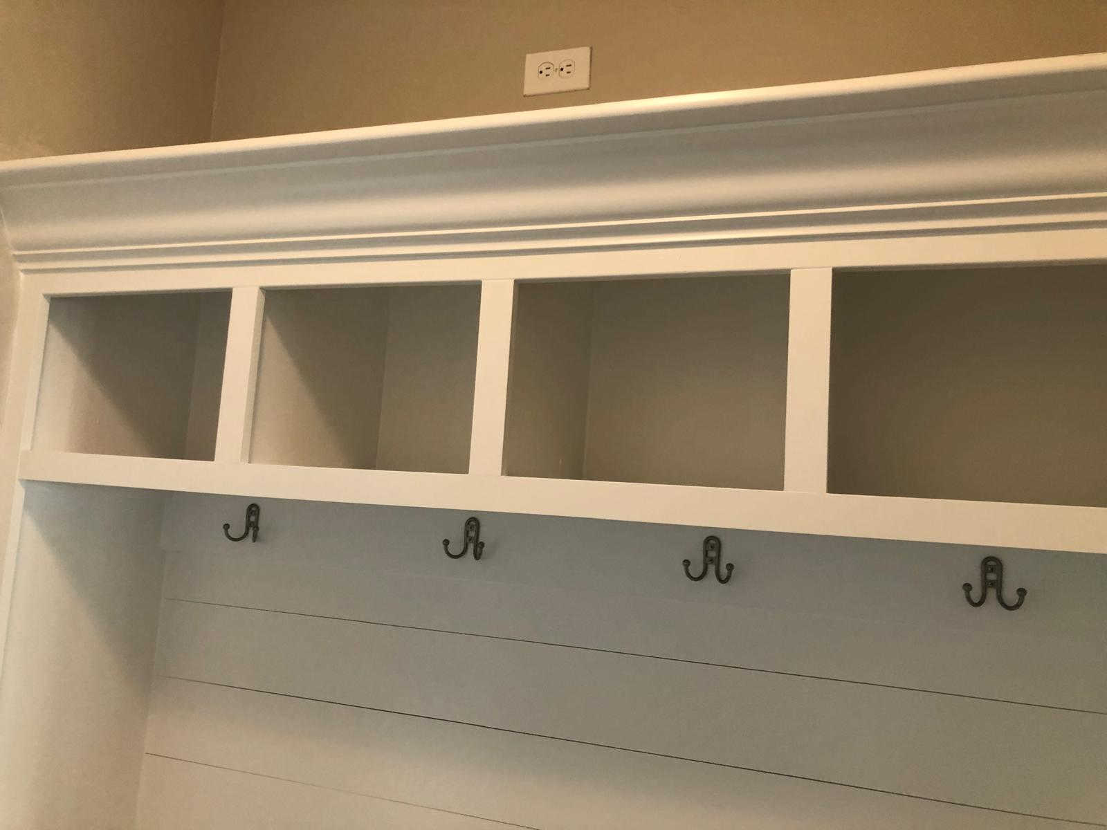 Gomez Painting LLC - Mudroom Built-In 2