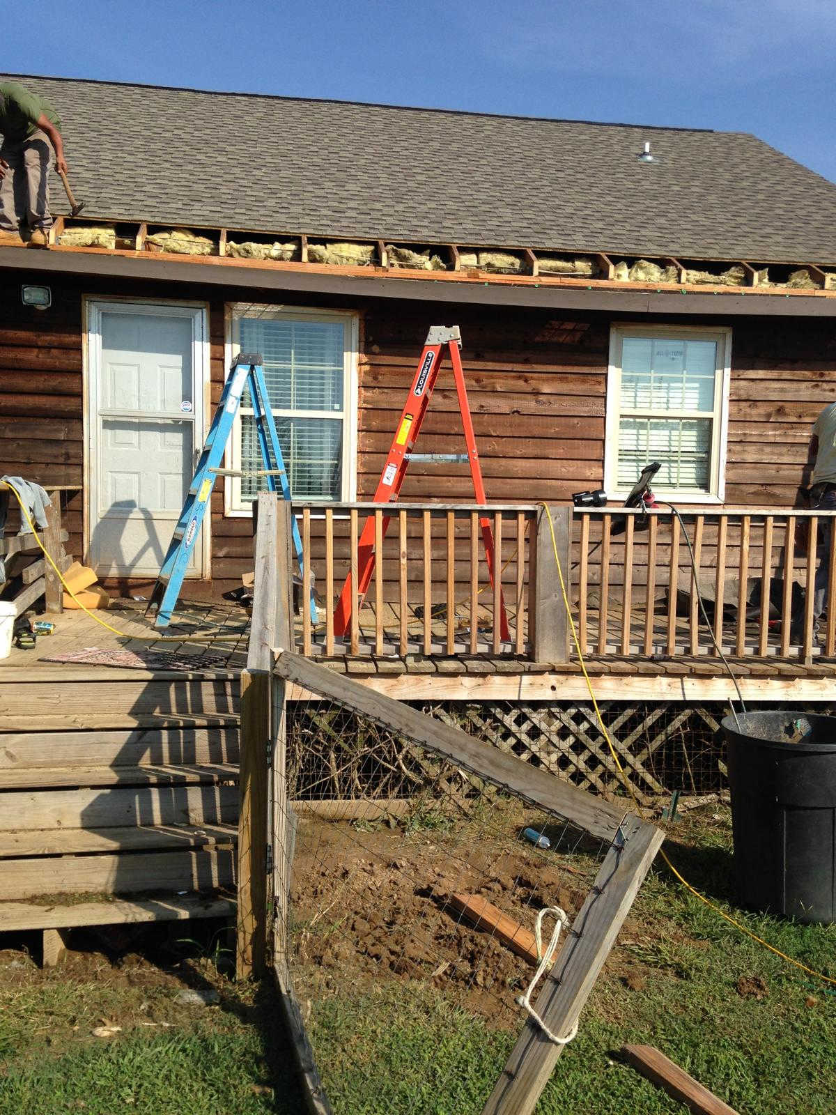 Gomez Painting LLC - Porch Construction 2