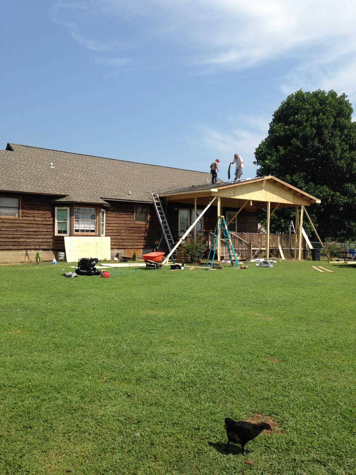 Gomez Painting LLC - Porch Construction 5