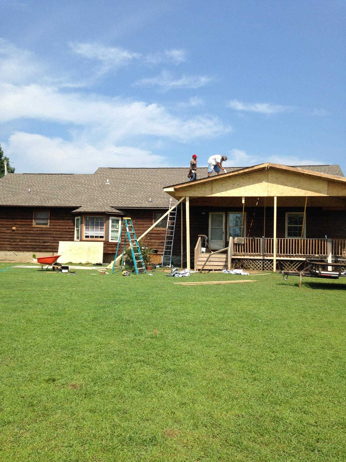 Gomez Painting LLC - Porch Construction 6