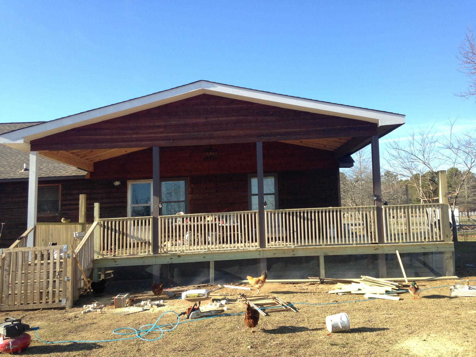 Gomez Painting LLC - Porch Construction 8